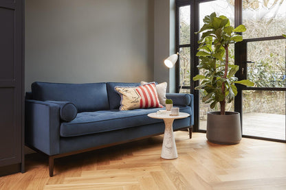 Model 02 2-Seater Sofa, Indigo