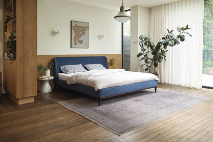Bed 02 King Sized Bed, Teal