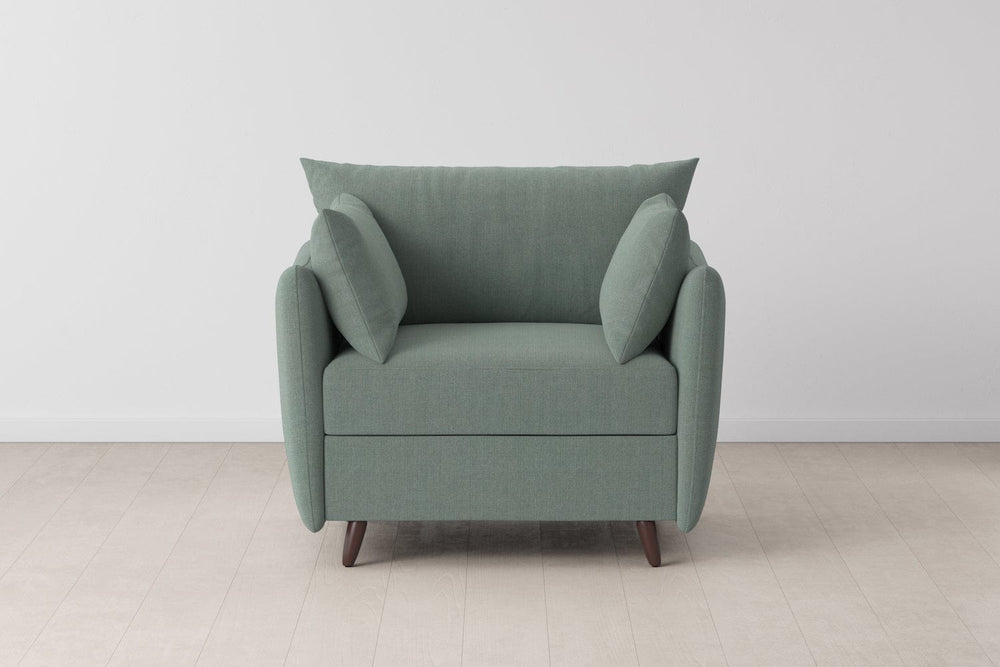 Turquoise Image 01 - Model 08 Armchair in Turquoise Front View.jpg