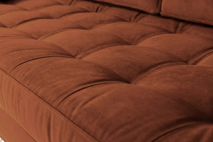 Model 02 Sofa Bed 3 Seater, Umber
