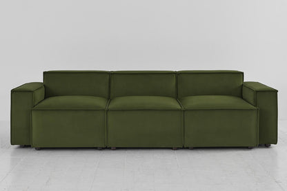 Model 03 3-Seater Sofa, Vine