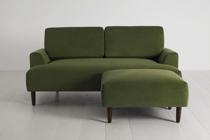 Model 05 2-Seater Sofa with ottoman, Vine