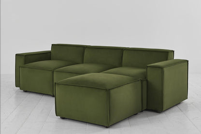 Model 03 3-Seater Right Chaise Sofa, Vine