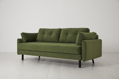 Model 04 Sofa Bed 3 Seater, Vine