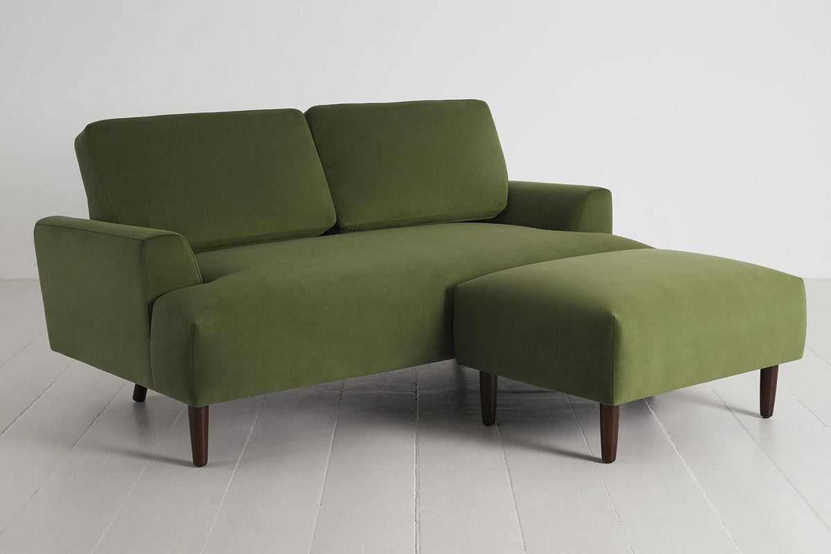 Model 05 2-Seater Sofa with ottoman, Vine