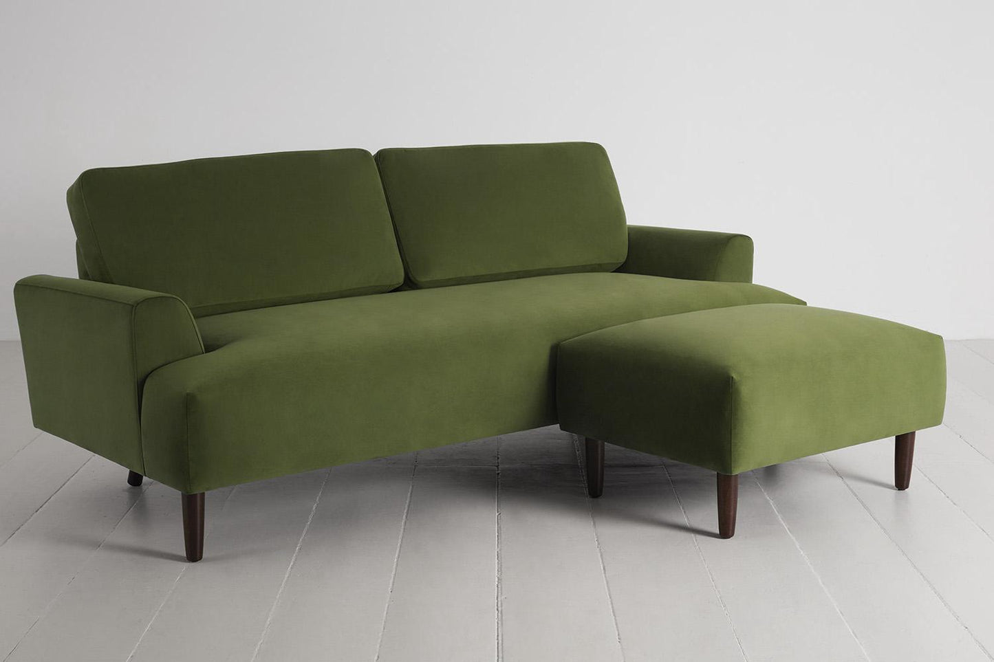 Model 05 3-Seater Sofa with ottoman, Vine