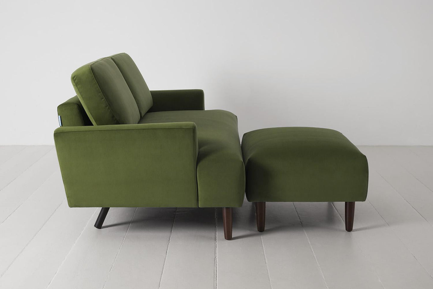 Model 05 2-Seater Sofa with ottoman, Vine