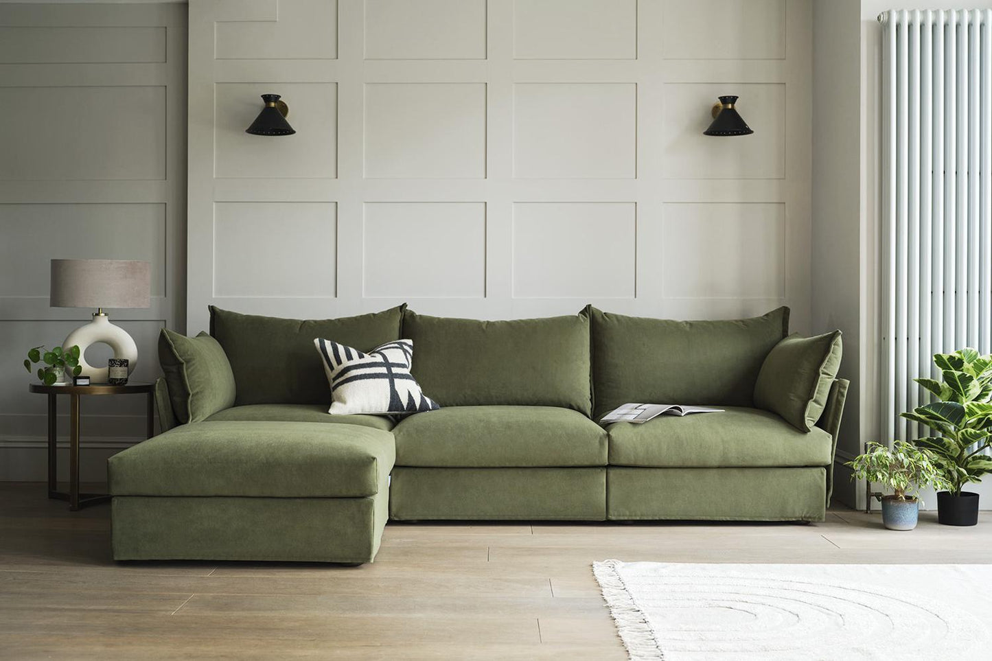 Model 06 3-Seater Left Chaise Sofa