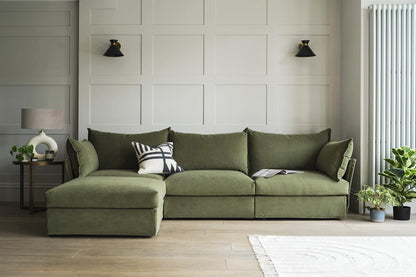 Model 06 3-Seater Left Chaise Sofa, Vine