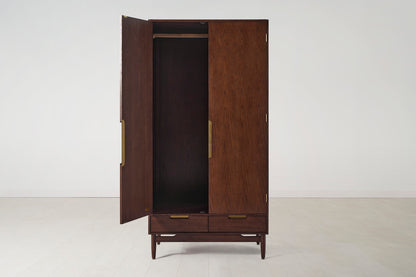 Wardrobe 01, Walnut