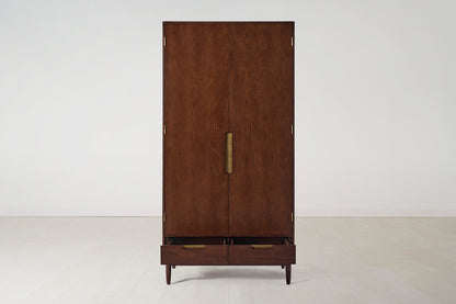 Wardrobe 01, Walnut