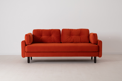 Model 04 Sofa Bed 3 Seater, Paprika