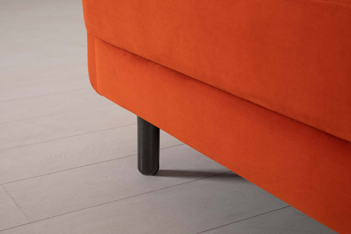 Model 04 Sofa Bed 3 Seater, Paprika