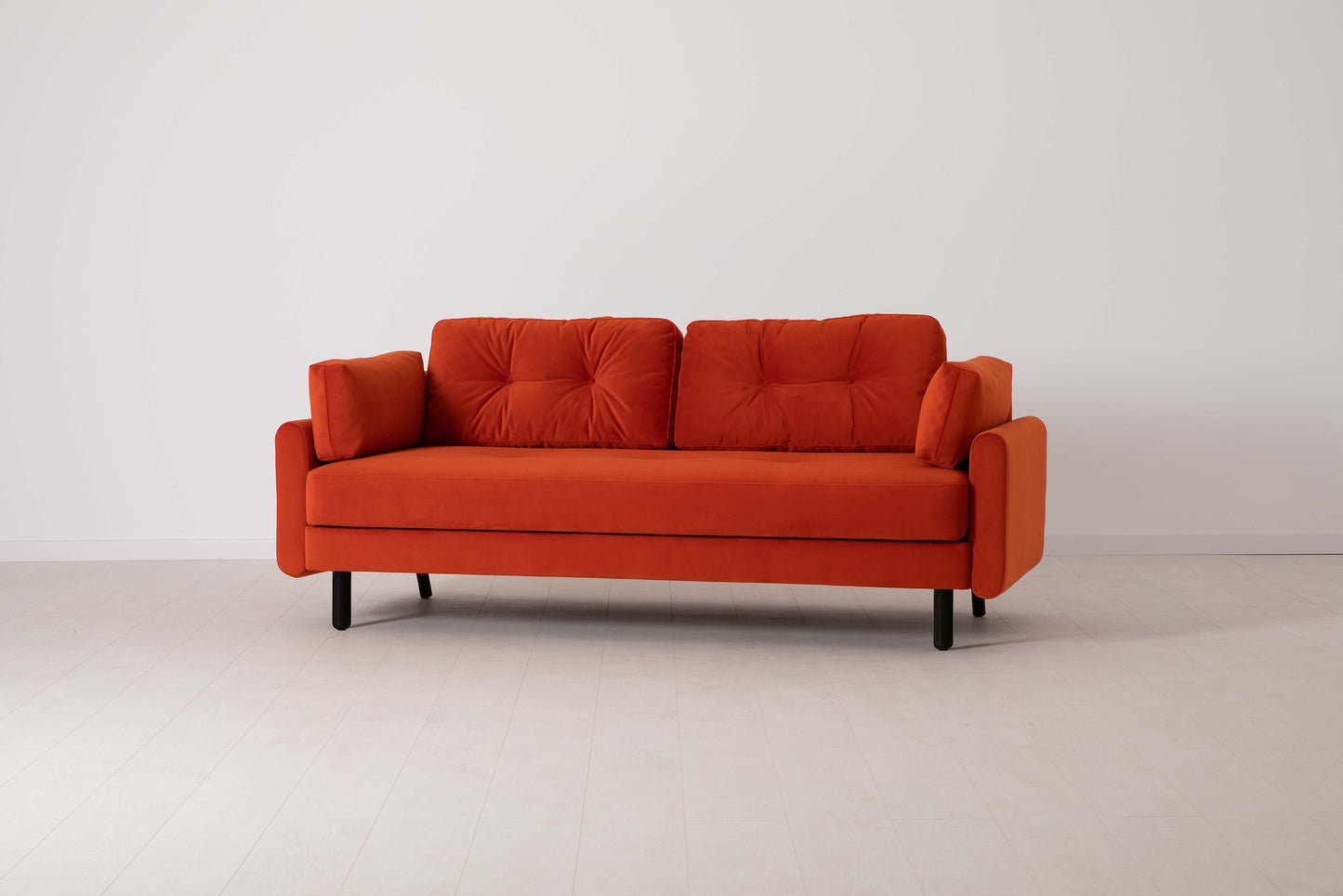 Model 04 Sofa Bed 3 Seater, Paprika