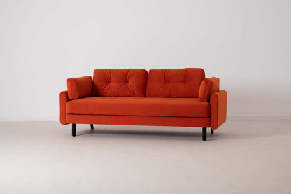 Model 04 Sofa Bed 3 Seater, Paprika