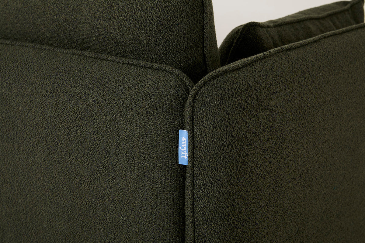 Model 19 2 Seater Sofa, Fern — Model 19 - Detail - Fern 01