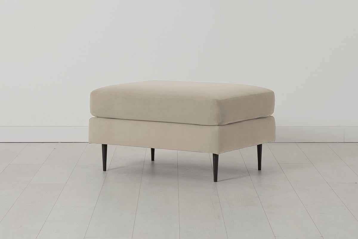 Model 19 Ottoman, Bone — Model 19 - Ottoman - Bone 02