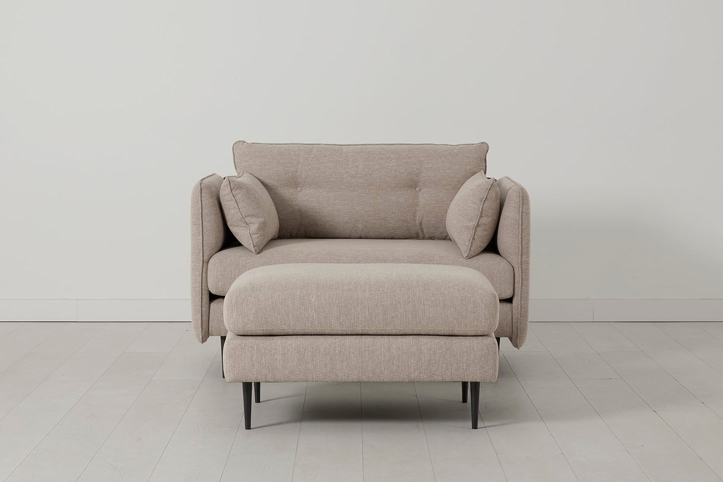 Model 19 Loveseat, Pumice
