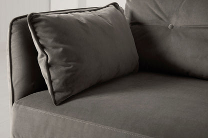 Model 19 3 Seater Sofa with Ottoman, Elephant