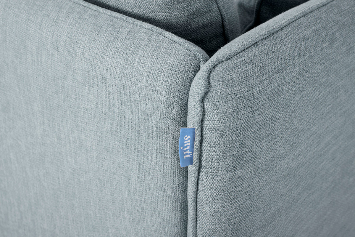 Model 19 3 Seater Sofa, Seaglass — Detail view 3 (retry)