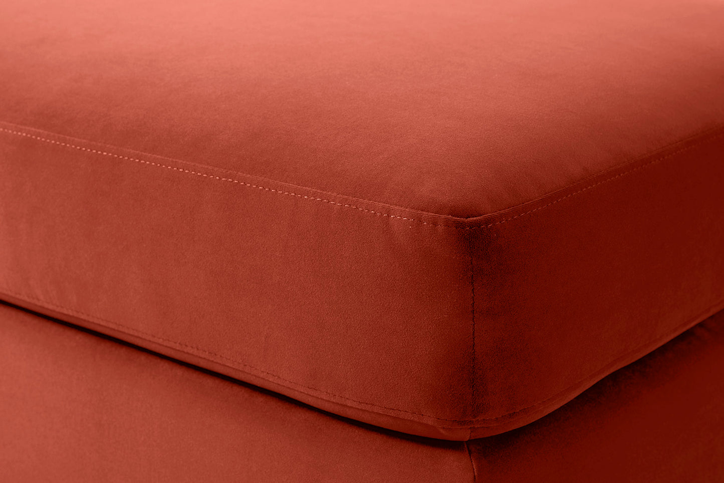 Model 19 Ottoman, Paprika