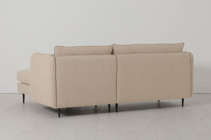 Model 19 3 Seater Right Chaise Sofa, Oatmeal — Model 19 - Right Chaise Sofa - Oatmeal 03