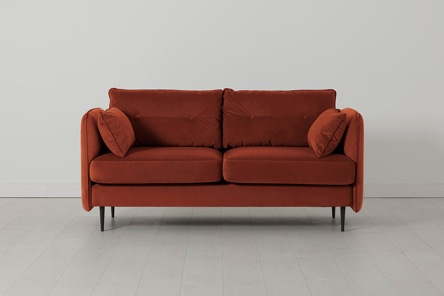 Model 19 2 Seater Sofa, Brick