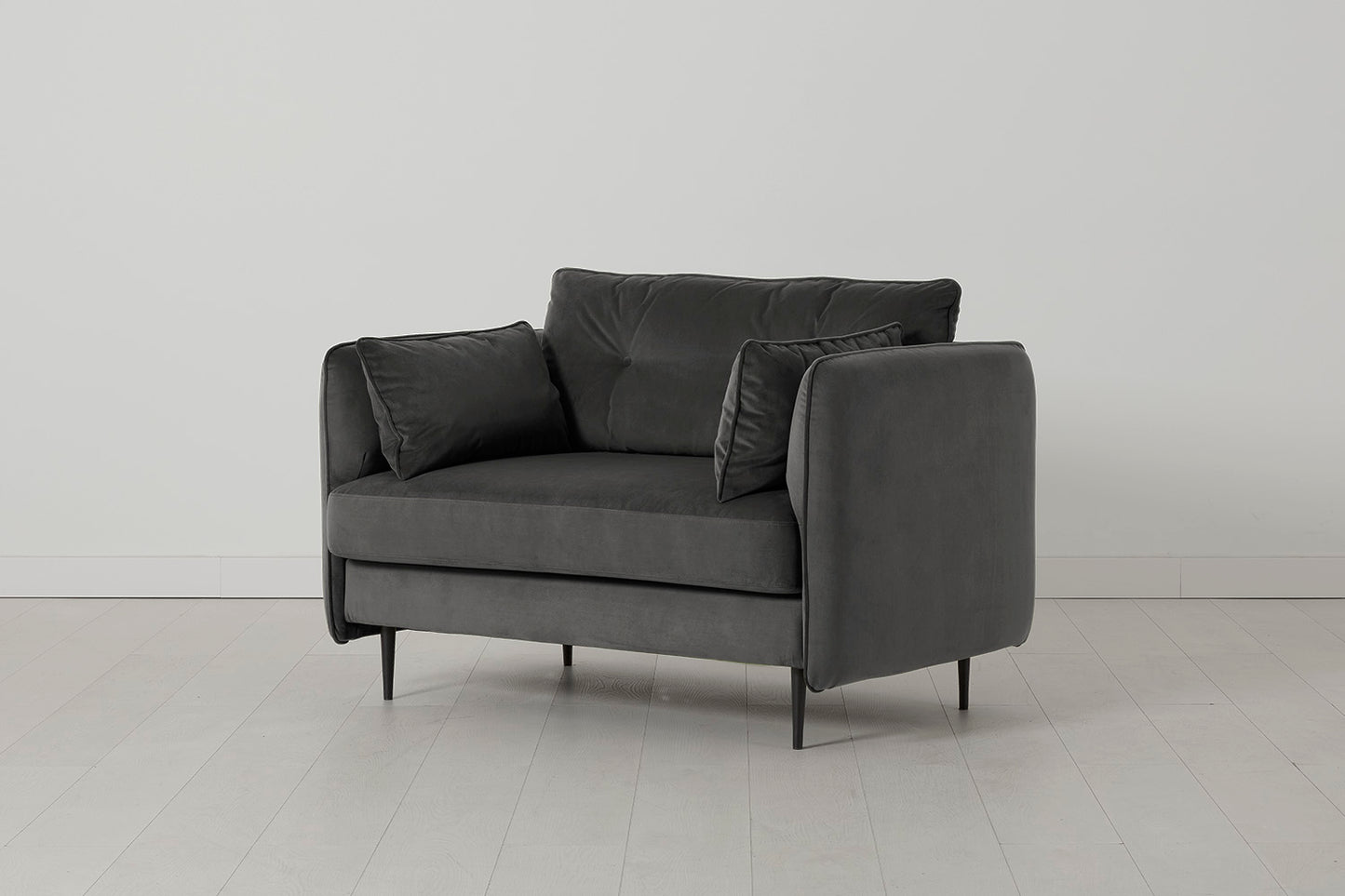 Model 19 Loveseat, Charcoal