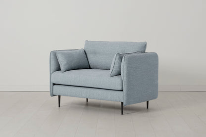 Model 19 Loveseat Sofa, Seaglass — Model 19 - Loveseat - Seaglass 04