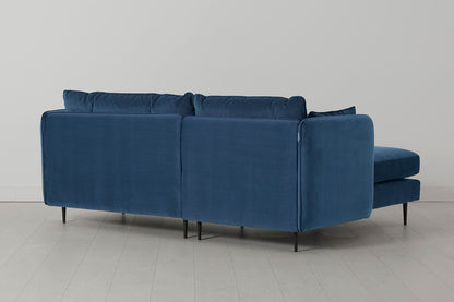 Model 19 3 Seater Left Chaise Sofa, Teal — Model 19 - Left Chaise Sofa - Teal 03