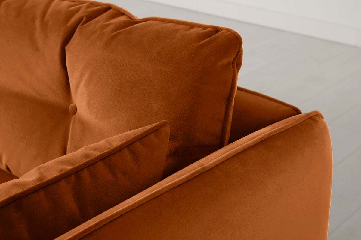 Model 19 3 Seater Right Chaise Sofa, Bronze — Model 19 - Detail - Bronze 03