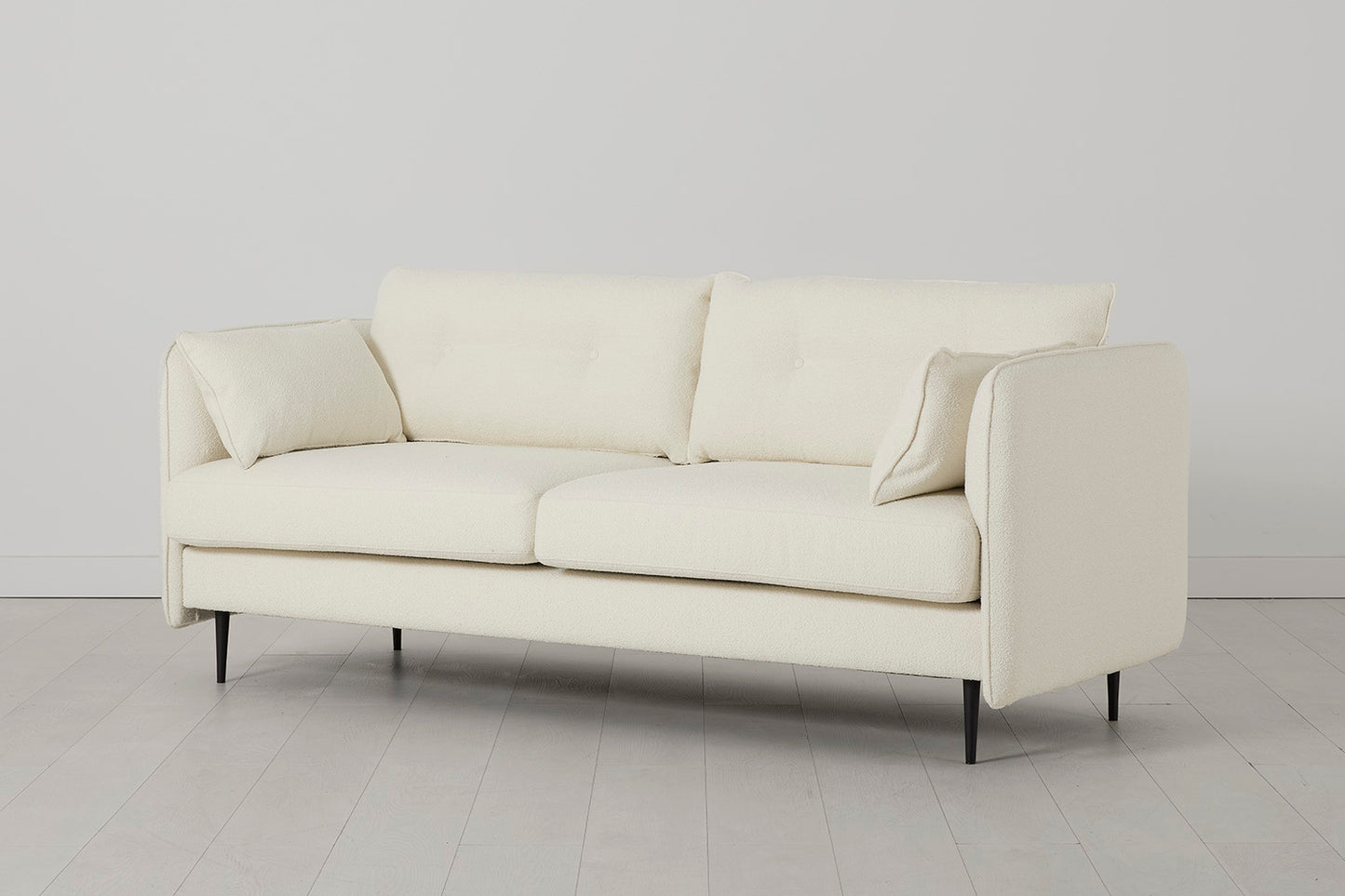 Model 19 3 Seater Sofa, Ivory