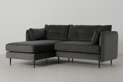 Model 19 3 Seater Left Chaise Sofa, Charcoal — Model 19 - Left Chaise Sofa - Charcoal 02