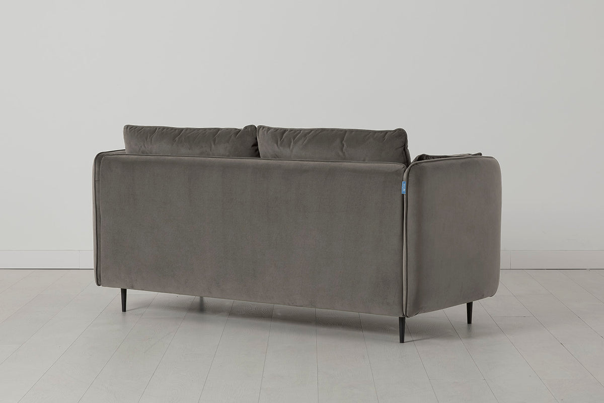 Model 19 2 Seater Sofa with Ottoman - Elephant