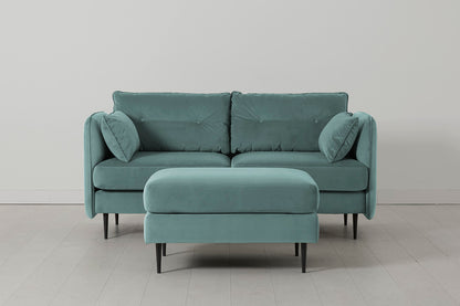 Model 19 2 Seater Sofa with Ottoman, Airforce — Model 19 - 2 Seater - Airforce 02