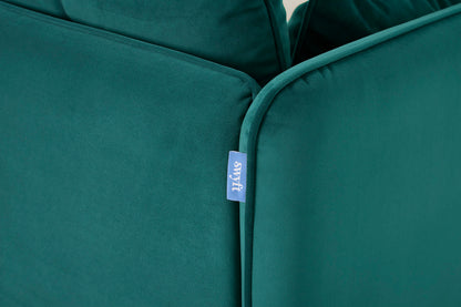 Model 19 2 Seater Sofa, Kingfisher — Model 19 - Detail - Kingfisher 04