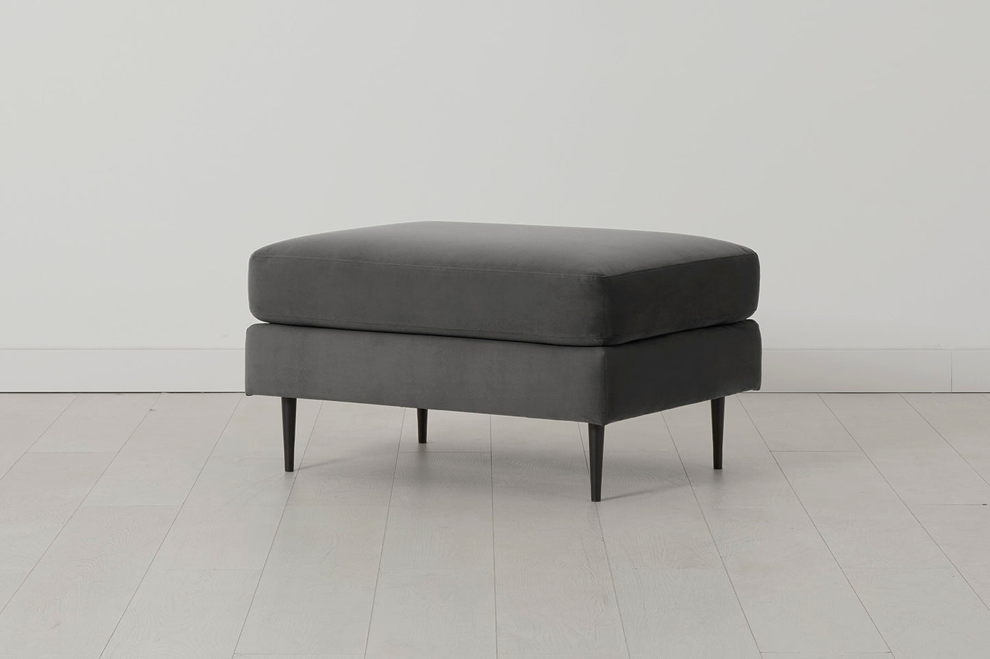 Model 19 Ottoman, Charcoal