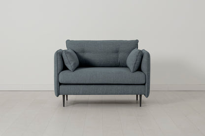 Model 19 Loveseat Sofa, Marine — Model 19 - Loveseat - Marine 01