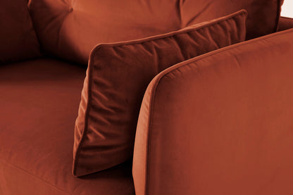 Model 19 Loveseat, Brick - Detail 11