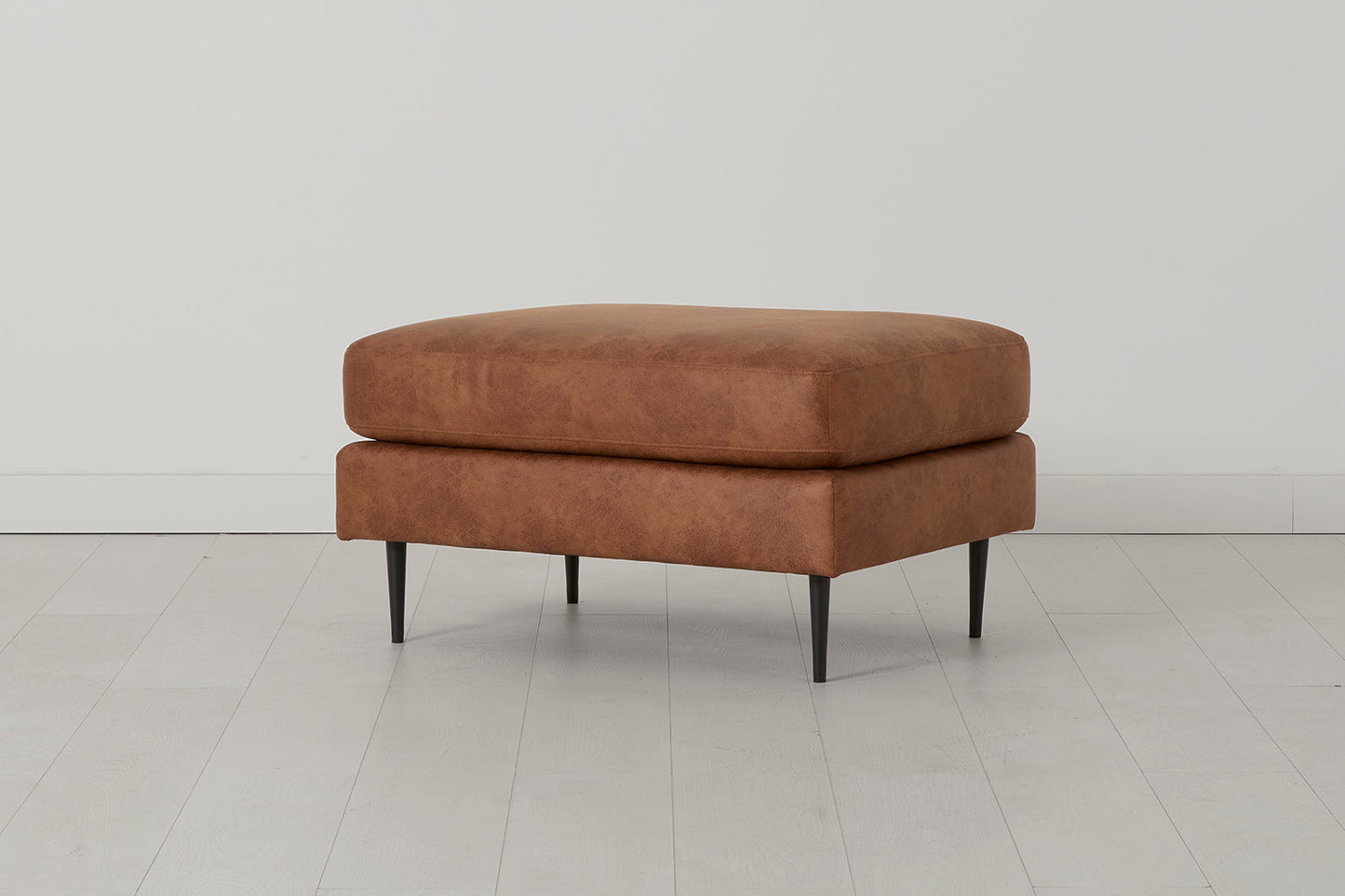Model 19 Ottoman, Chestnut