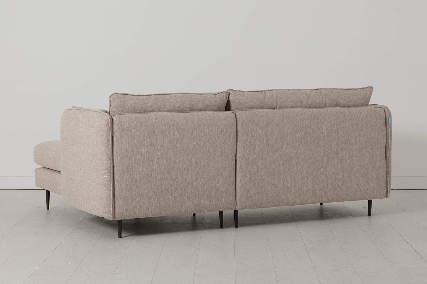 Model 19 3 Seater Right Chaise Sofa, Pumice