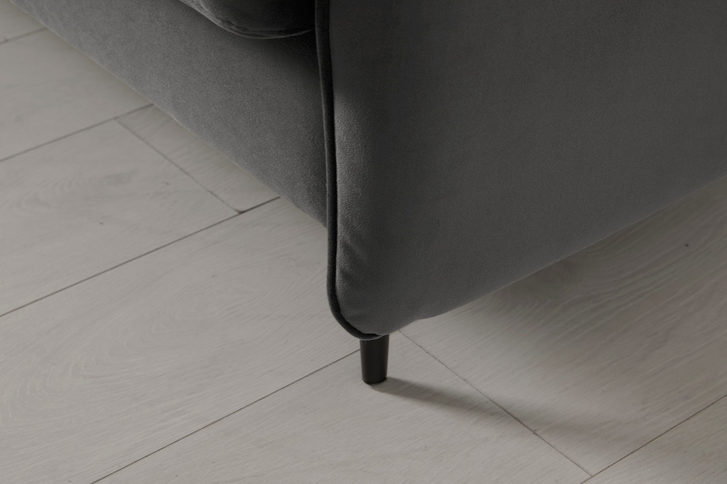 Model 19 2 Seater Sofa, Charcoal