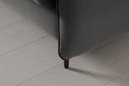 Model 19 2 Seater Sofa, Charcoal — Model 19 - Detail - Charcoal 09