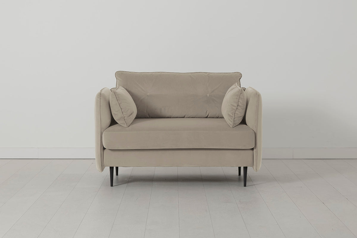 Model 19 Loveseat, Bone — Model 19 - Loveseat - Bone 01