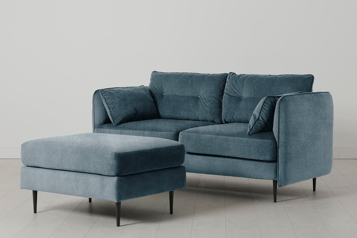 Model 19 2 Seater Sofa with Ottoman, Hydro — Model 19 - 2 Seater - Hydro 03