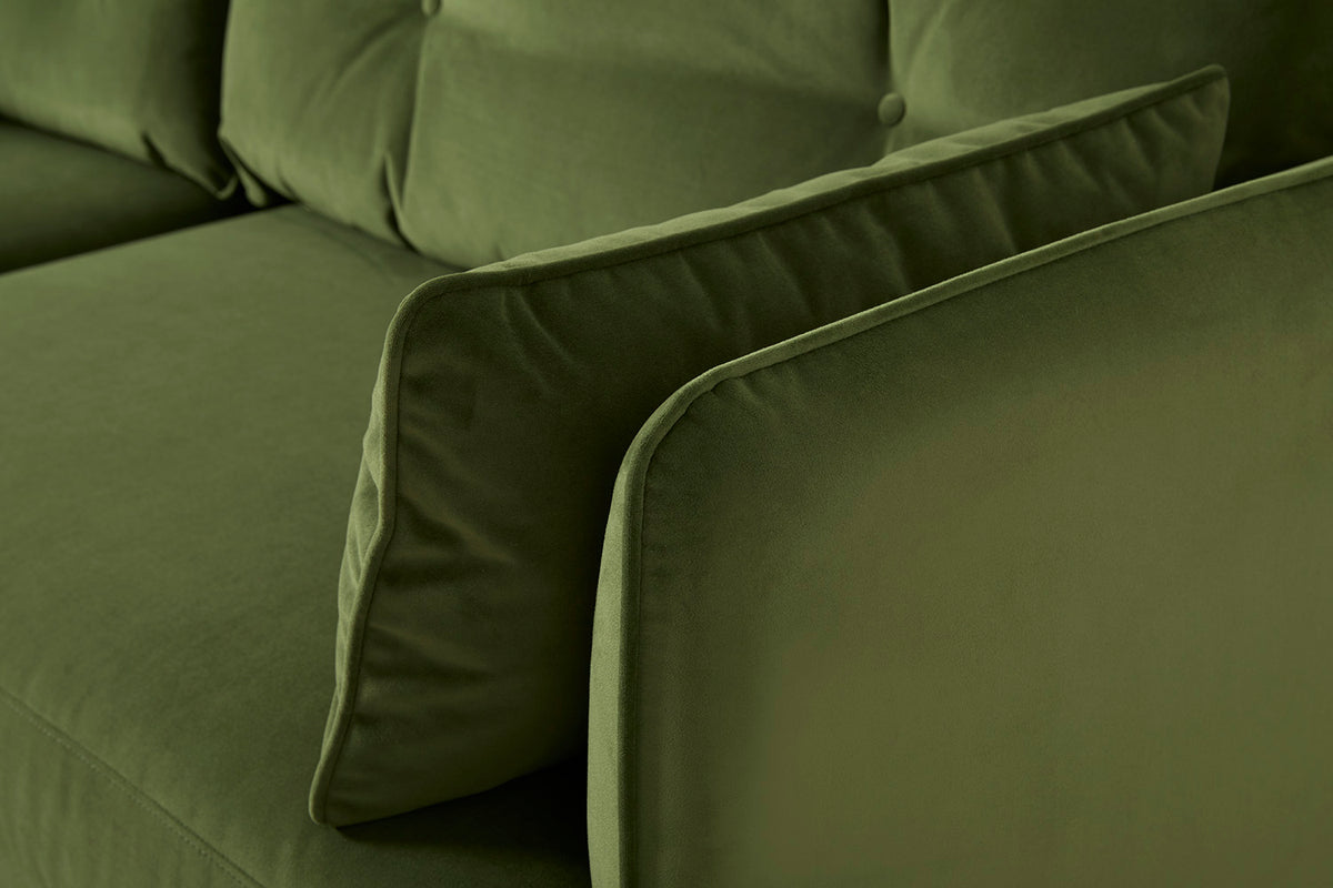 Model 19 3 Seater Left Chaise Sofa, Vine — Model 19 - Detail - Vine 02
