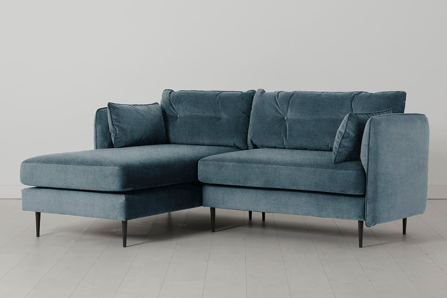 Model 19 3 Seater Left Chaise Sofa, Hydro