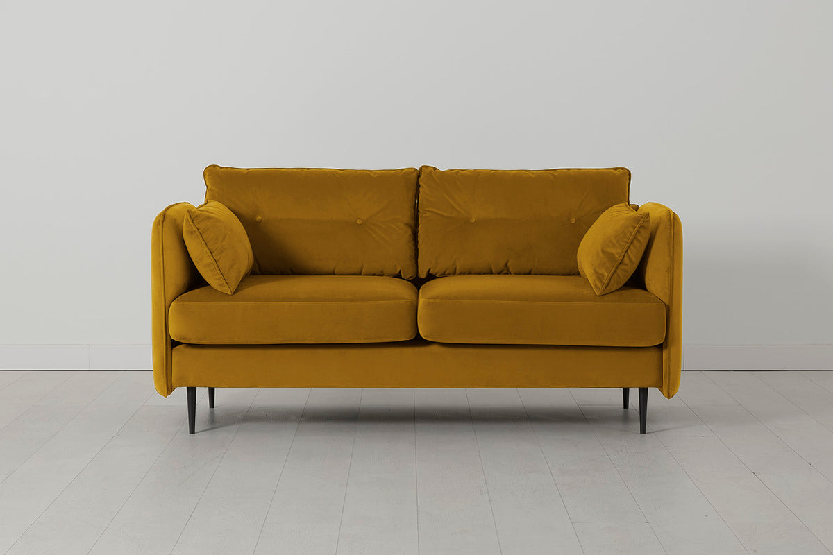 Model 19 2 Seater Sofa, Mustard — Model 19 - 2 Seater - Mustard 01