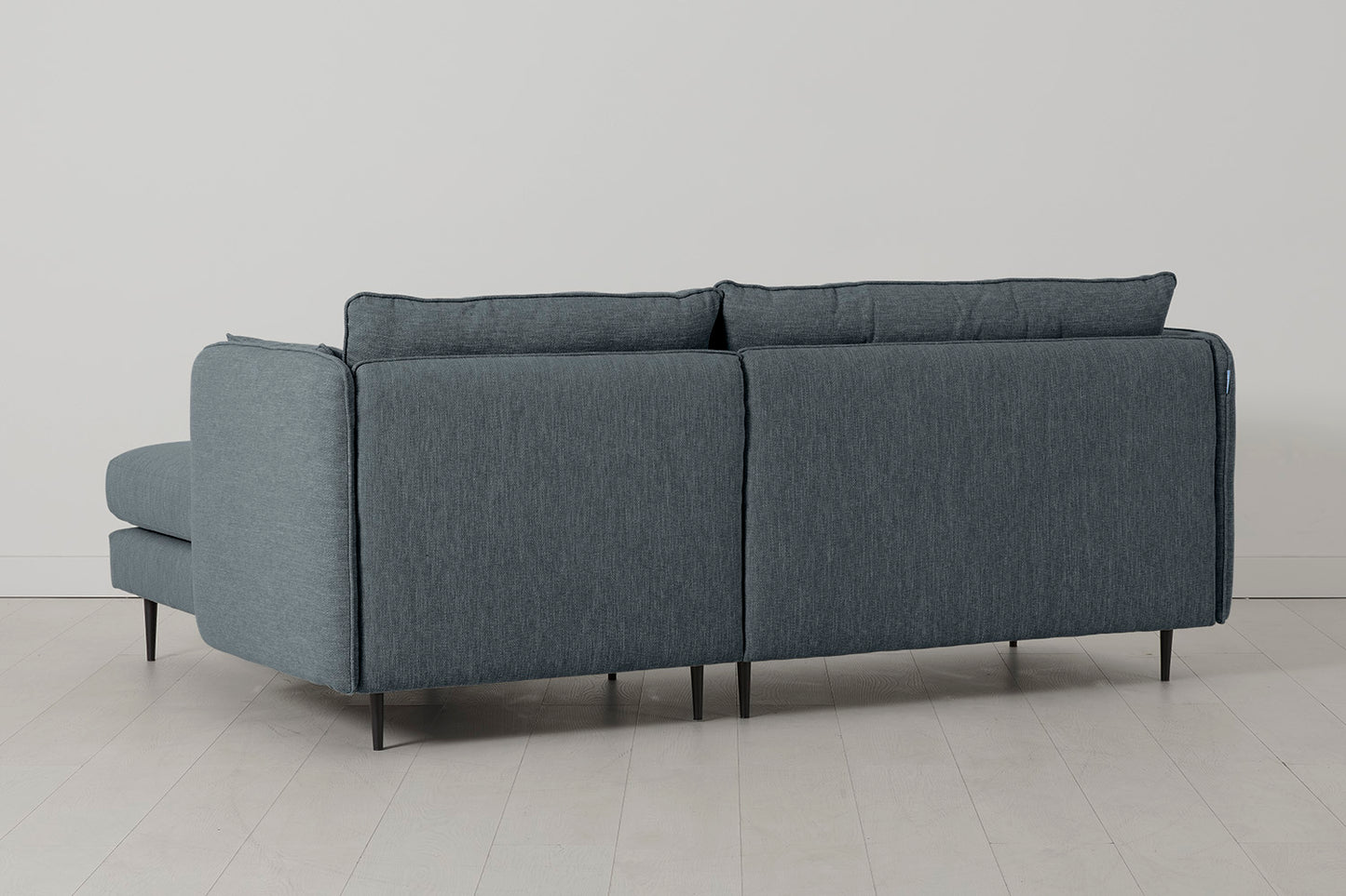 Model 19 3 Seater Right Chaise Sofa, Marine