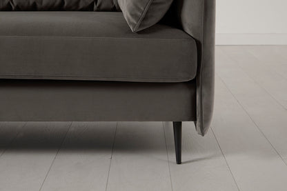 Model 19 3 Seater Sofa with Ottoman, Elephant